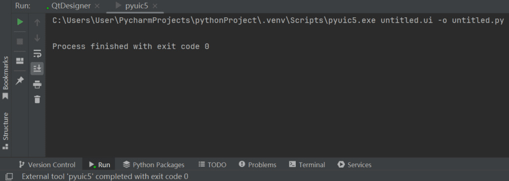 基于Python及PyCharm的PyQt5详细安装教程26