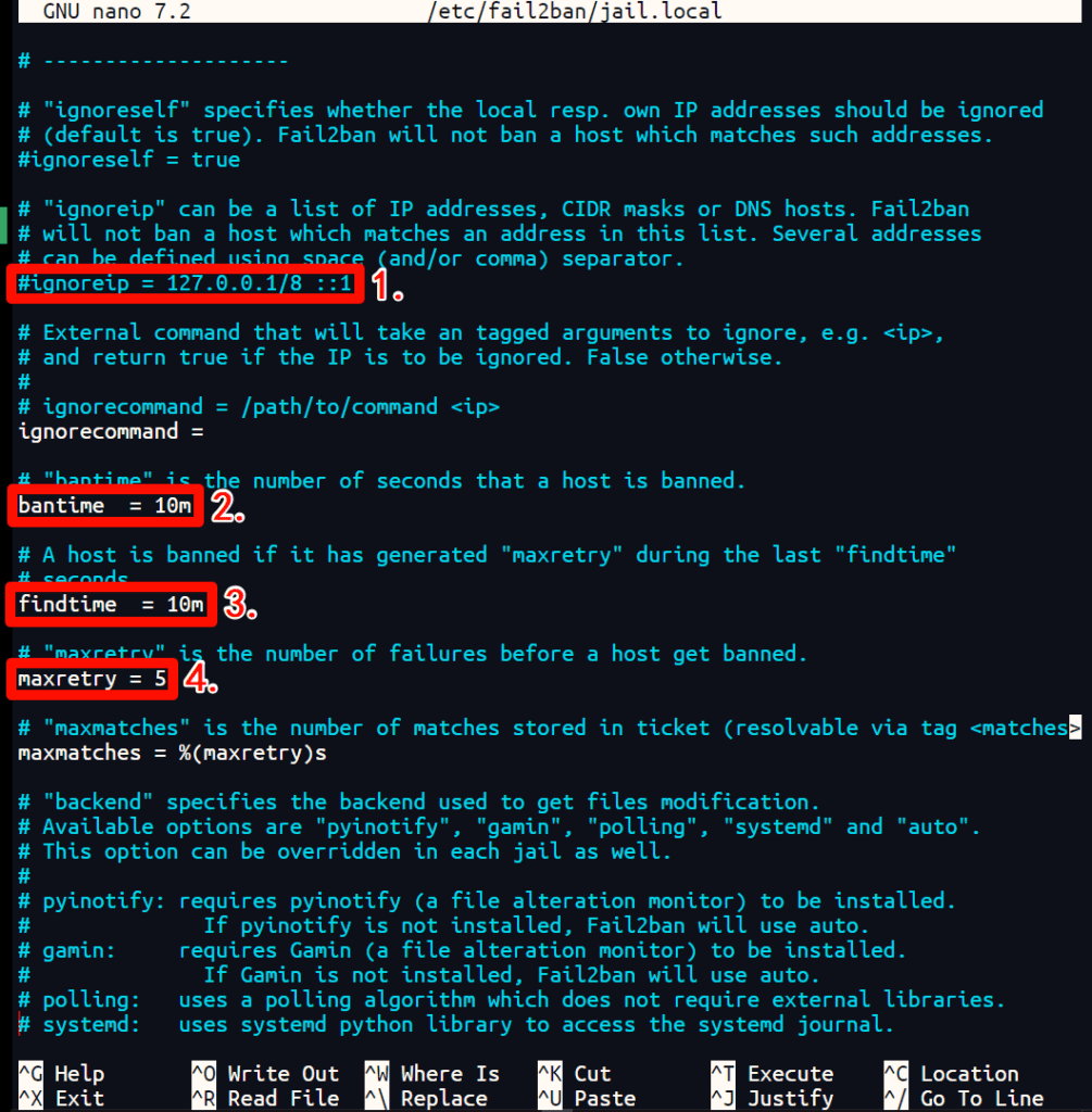 Debian12系统安装配置Fail2Ban插件保护SSH22端口教程7